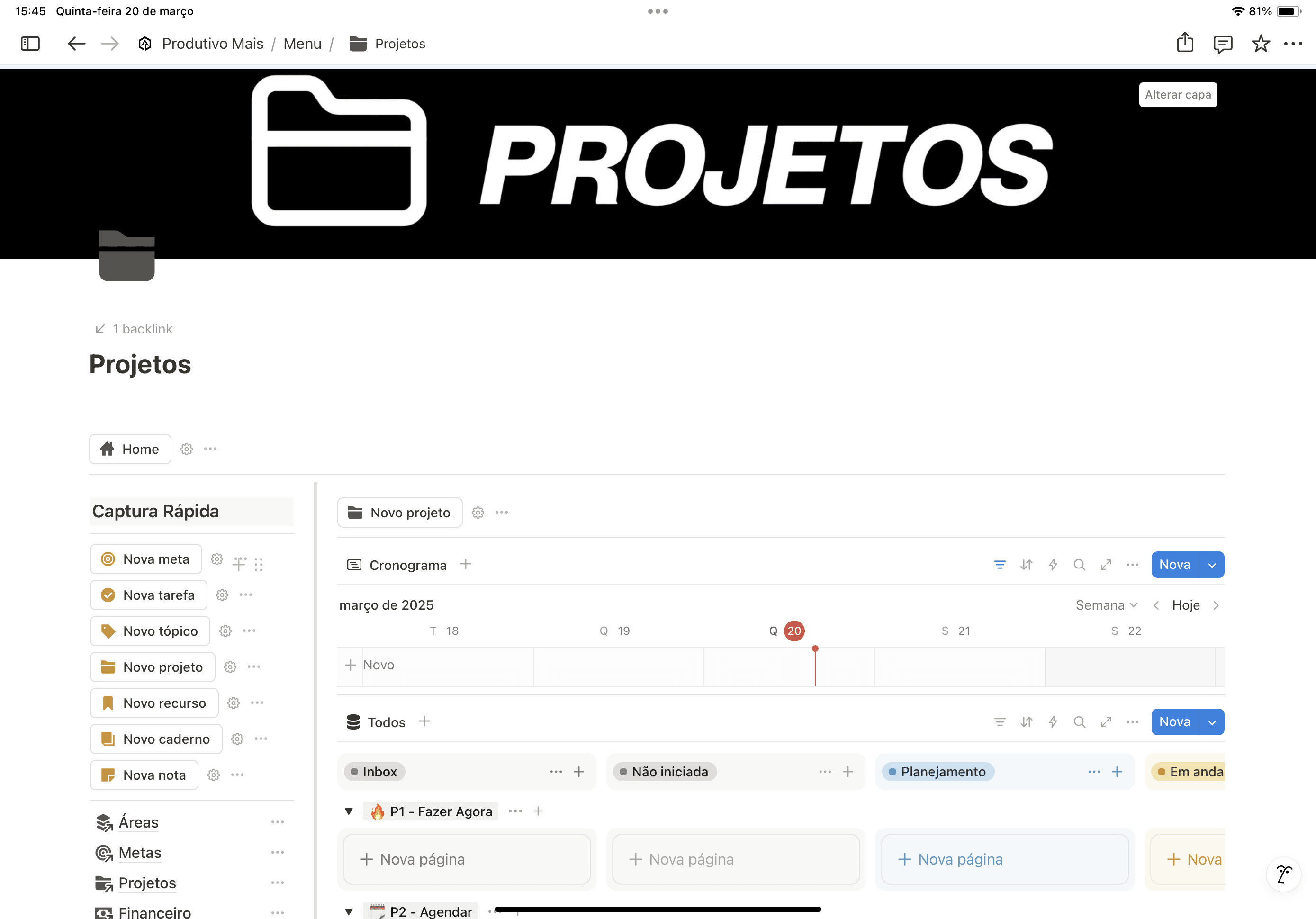 Projetos